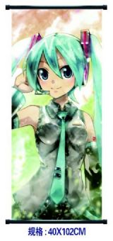 Miku.Hatsune anime wallscroll