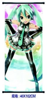 Miku.Hatsune anime wallscroll
