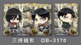 Attack on Titan anime wallet