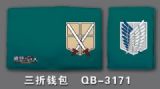 Attack on Titan anime wallet