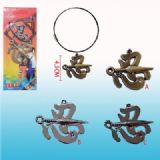 naruto anime necklace