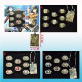 attack on titan anime ring set