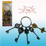 fairy tail anime keychain set