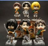 attack on titan anime figure