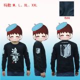 attack on titan anime t-shirt
