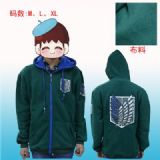 attack on titan anime fleece