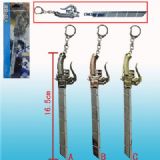 attack on titan anime keychain