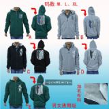 attack on titan anime fleece