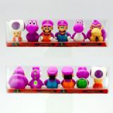 Super Mario anime figure set