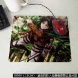 Attack on Titan anime mouse pad