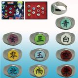 naruto anime ring set