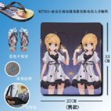 Fate Stay Night anime man flip flops