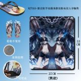 Black Rock Shooter anime flip flops