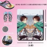 Attack on Titan anime woman flip flops