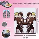 Attack on Titan anime woman flip flops