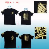 attack on titan anime t-shirt