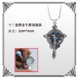 Taurus anime necklace