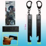 attack on titan anime keychain