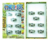 one piece anime ring set