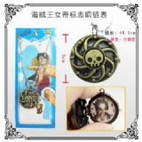 One Piece anime necklace