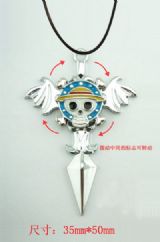 One Piece anime necklace