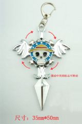 One Piece anime keychain