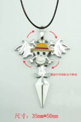 One Piece anime necklace
