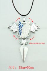 Attack on Titan anime necklace