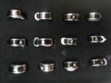attack on titan anime ring set