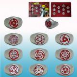 naruto anime ring set