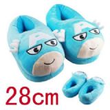 captain america plush slipper