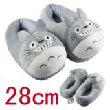 totoro anime plush slipper