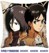 attack on titan anime cushion