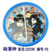 attack on titan anime clock