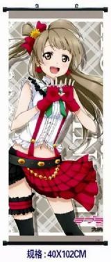 Love Live anime wallscroll