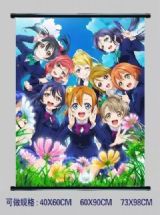 Love Live anime wallscroll