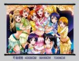 Love Live anime wallscroll