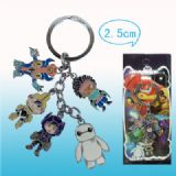 BIG HERO anime keychain