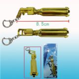 Black Rock Shooter anime keychain