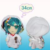 miku.hatsune anime plush doll