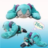 miku.hatsune anime plush doll