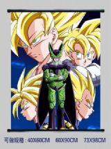 dragon ball anime wallscroll