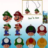 Super Man anime necklace