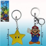 Super Man anime keychain