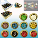 Naruto anime ring set