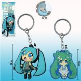miku.hatsune anime keychain