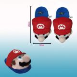 super mario anime plush slipper