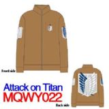 attack on titan anime fleece