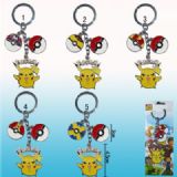 pokemon anime keychain