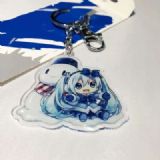 miku.hatsune anime keychain